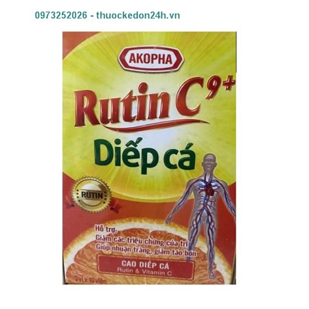 Rutin C 9+ Diếp Cá