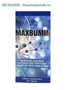 Thực phẩm bổ sung Maxbumin – Tăng cường chức năng gan