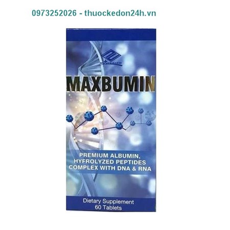 Thực phẩm bổ sung Maxbumin – Tăng cường chức năng gan