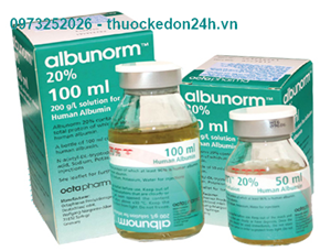 Thuốc Tiêm Albunorm 200g/l - Thuốc chống tăng bilirubin huyết
