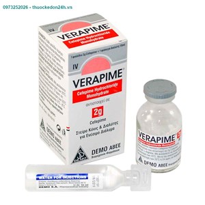 Verapime 2g - Thuốc kháng khuẩn hiệu quả