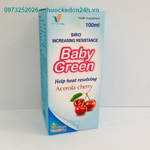 Baby Green – Siro tăng đề kháng