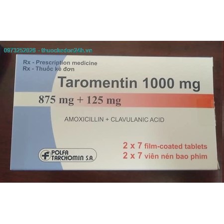 Taromentin 1000mg - Kháng Sinh