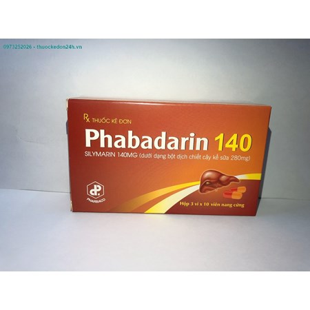 Phabadarin 140 - Bảo vệ gan