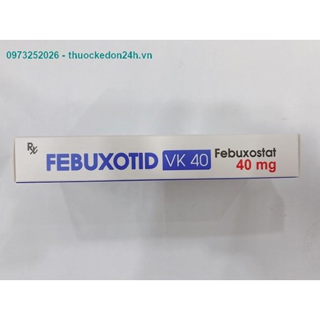 Febuxotid VK40- Điều Trị Tăng Acid Uric