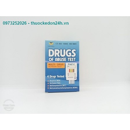 DRUGS OF ABUSE TEST - Que thử chất gây nghiện 