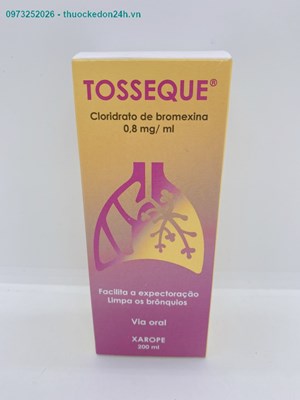 Thuốc Tosseque – Siro uống