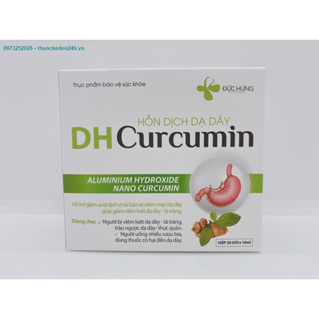 DH Curcumin - hỗn dịch dạ dày