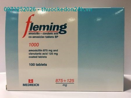 Thuốc Fleming 1g – Điều trị nhiễm khuẩn