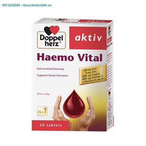 Haemo Vital - Viên uống bổ máu
