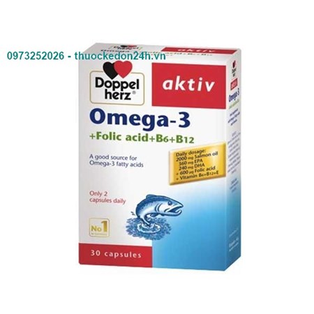 Doppelherz Omega-3 - Bổ sung omega 3