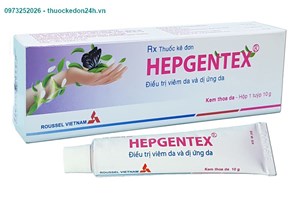 Hepgentex - Thuốc Dùng Ngoài Da