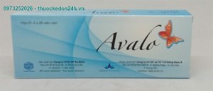 Avalo - Thuốc tránh thai hằng ngày