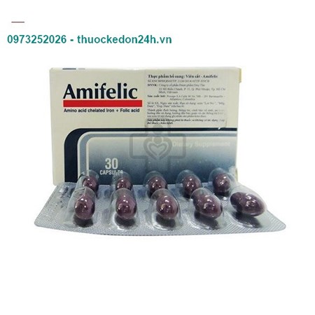  Amifelic  – Bổ sung sắt và acid folic cho cơ thể