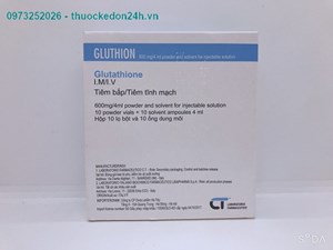 Glutathion 600mg/ 4ml - Thuốc Tiêm Tĩnh Mạch