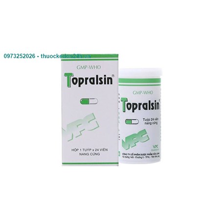 Thuốc Topralsin 24 viên – trị cảm cúm