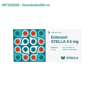 Entecavir STELLA  – Điều trị viêm gan B mãn tính ở người lớn