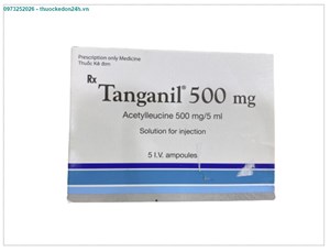 Thuốc Tanganil 500mg/5ml ( Tiêm ) - Điều trị chóng mặt 