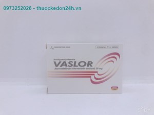 Vaslor 20mg - Thuốc Điều Trị Mỡ Máu