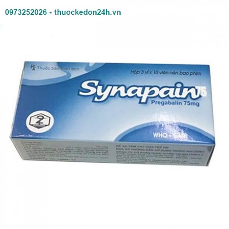 Synapain 75mg - Điều trị đau thần kinh