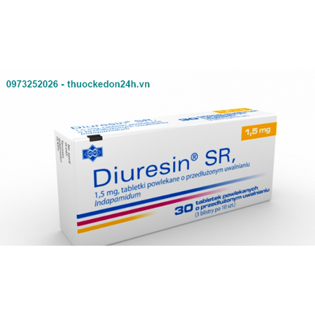 Diuresin SR - Điều trị Tăng huyết áp