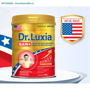 Sữa Dr.luxia gain+ 900g - giúp trẻ suy dinh dưỡng, thấp còi phát triển