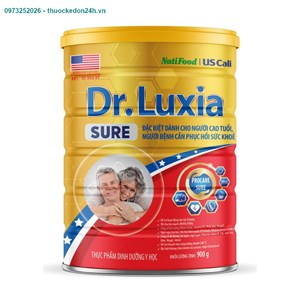 Sữa Dr.luxia sure 900g - đặc biệt dành cho người cao tuổi, người bệnh cần phục hồi sức khỏe