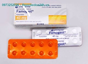 Famogast 40mg- Thuốc dạ dày tiêu hóa 