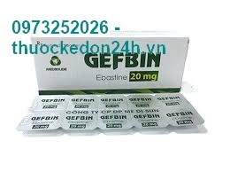 Gefbin - Thuốc chống dị ứng 