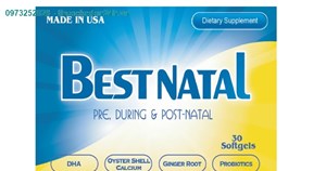 Bestnatal- Bổ sung vitamin và khoáng chất 