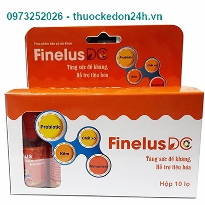 Finelus DC - giảm rối loạn tiêu hóa , cải thiện hệ vi sinh đường ruột 