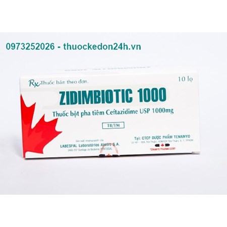 Zidimbiotic 1000mg - Thuốc điều trị nhiễm khuẩn 