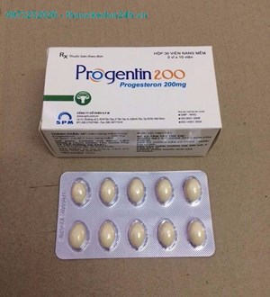 Progentin 200 -Hỗ trợ điều trị vô sinh do suy hoàng thể