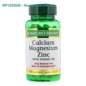 CALCIUM MAGNESIUM ZINC - Viên uống hỗ trợ xương khớp 