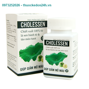 Cholessen - Giảm Cholesterol Trong Máu