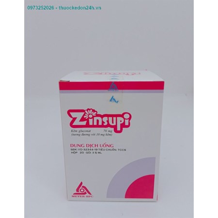 Zinsupi - Dung dịch Kẽm uống