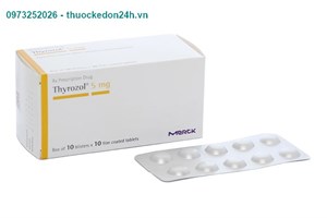 Thyrozol 5mg - Thuốc trị cường giáp