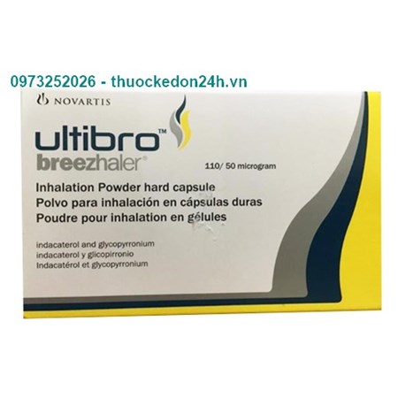 Ultibro 110/50mcg - Điều Trị Bệnh COPD