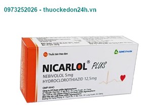 Nicarlol Plus - Điều trị tăng huyết áp