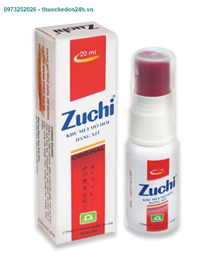 Khử mùi mồ hôi dạng xịt Zuchi original