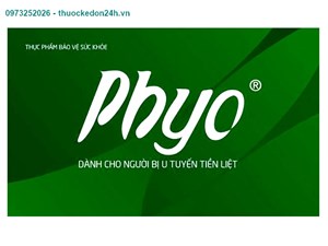 Phyo G - Thực phẩm bảo vệ sức khỏe