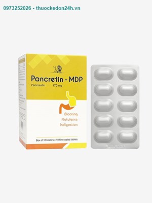 Pancretin - MDP - Giảm Đầy Hơi, Chướng Bụng