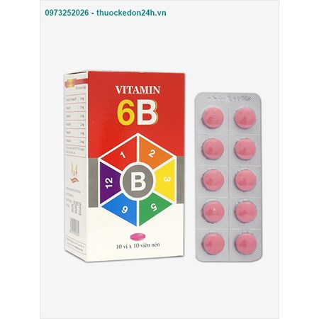 Vitamin 6B - MDP - Bổ sung khoáng chất và vitamin, tăng sức đề kháng