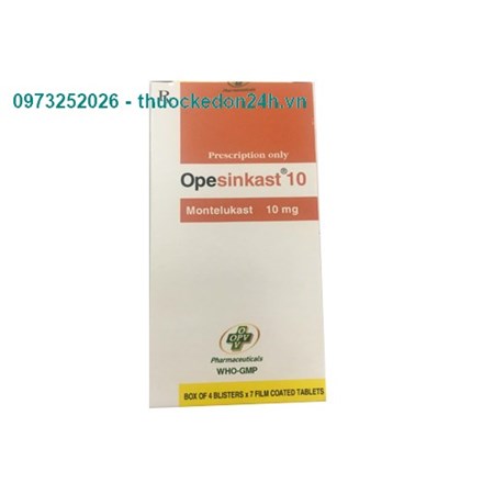 Opesinkast 10 - Dự phòng và điều trị hen phế quản mạn tính