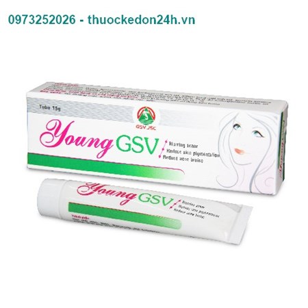 Young GSV 15g – Chăm sóc sẹo mụn và mụn thâm