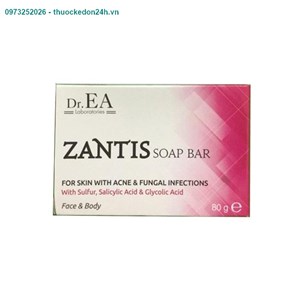 Zantis soap bar hộp 80g