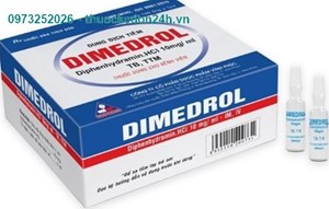Thuốc tiêm Dimedrol 10mg/ml dung dịch – Điều trị dị ứng