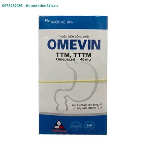 Omevin IV – Hộp 10 lọ – Điều trị loét dạ dày tá tràng