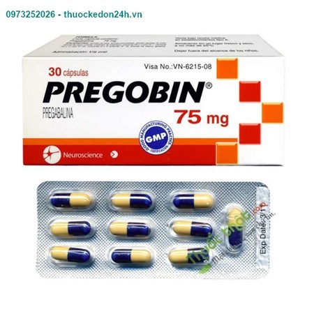 Thuốc Pregobin 75Mg – Điều trị đau thần kinh