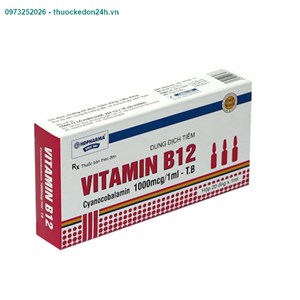 Vitamin B12 Hộp 20 Ống – Điều Trị Thiếu Hụt Vitamin B12